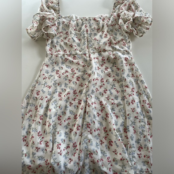 Boutique Floral Coquette Spring Dress - Picture 3 of 4